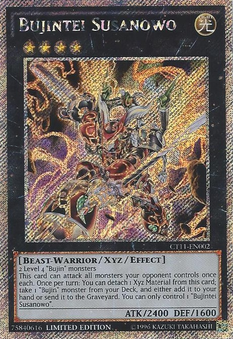 Bujintei Susanowo [CT11-EN002] Secreto Raro 