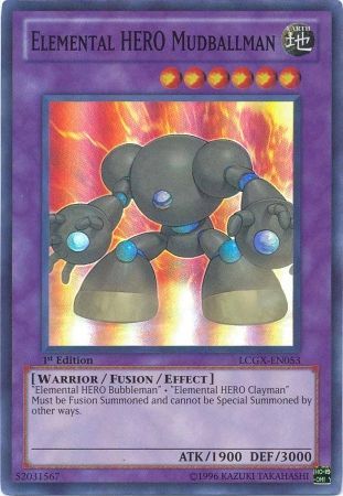 HÉROE Elemental Mudballman [LCGX-EN053] Súper Raro 