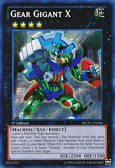 Gear Gigant X [REDU-EN046] Secreto Raro 