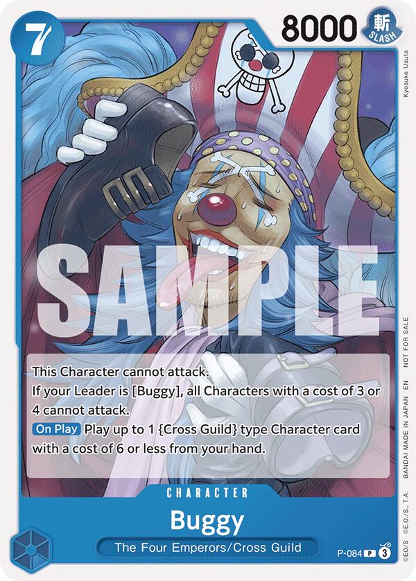 Buggy (Evento de lanzamiento OP10) [Tarjetas promocionales de One Piece] 