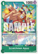 Scratchmen Apoo (Paquete de Torneo 2025 Vol. 2) [Tarjetas Promocionales de One Piece] 