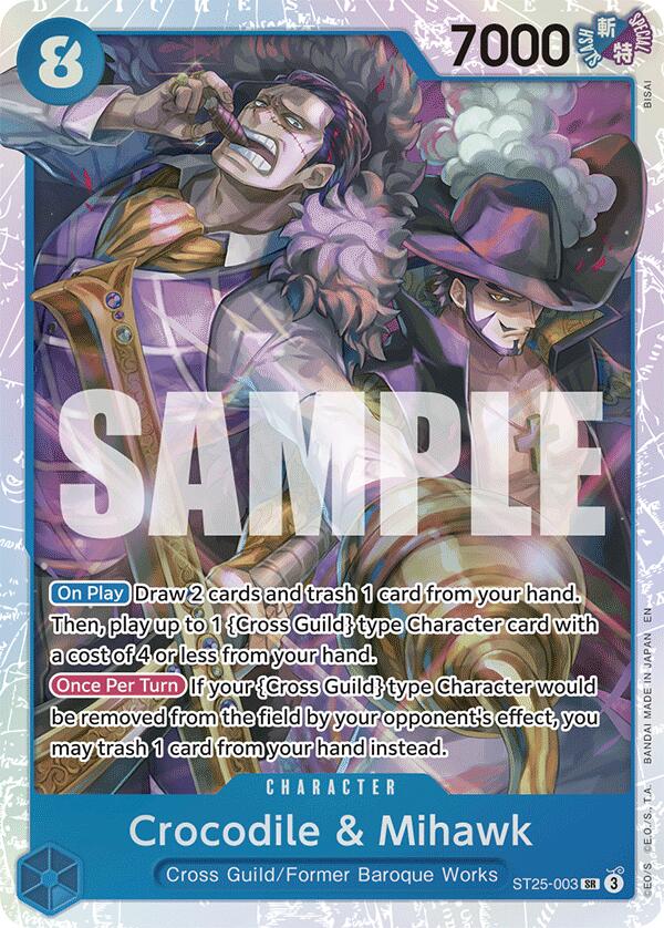 Cocodrilo y Mihawk [Mazo inicial: Buggy azul] 