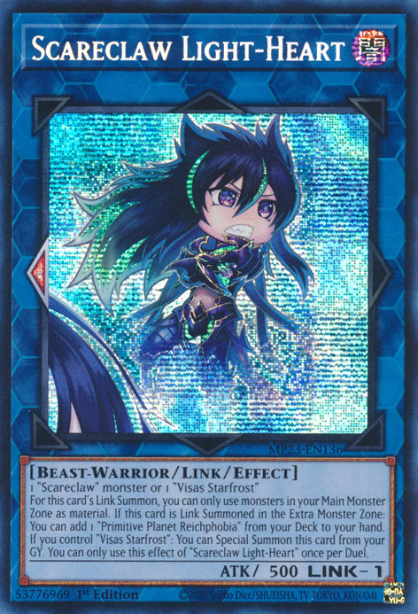 Scareclaw Light-Heart [MP23-EN136] Secreto Prismático Raro 