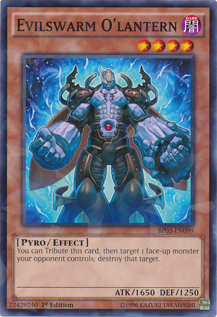 Linterna de Evilswarm [BP03-EN099] Shatterfoil Rara 