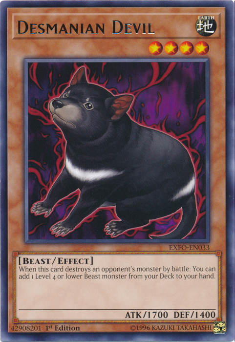 Demonio de Desmania [EXFO-EN033] Raro 