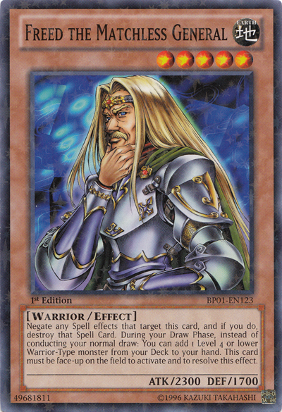 Liberó al General Inigualable [BP01-EN123] Starfoil Raro 
