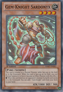 Caballero Gema Sardonyx [HA07-EN001] Súper Raro 