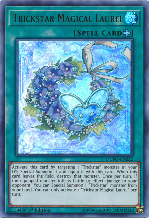 Trickstar Laurel Mágico [DUPO-EN022] Ultra Raro 