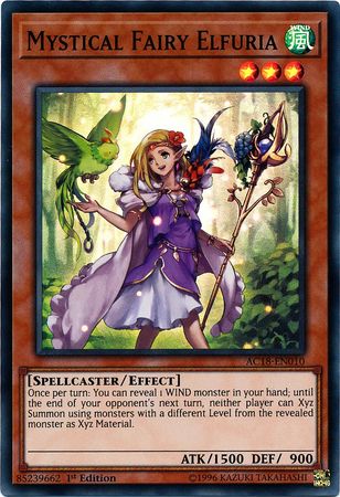 Hada Mística Elfuria [AC18-EN010] Súper Rara 