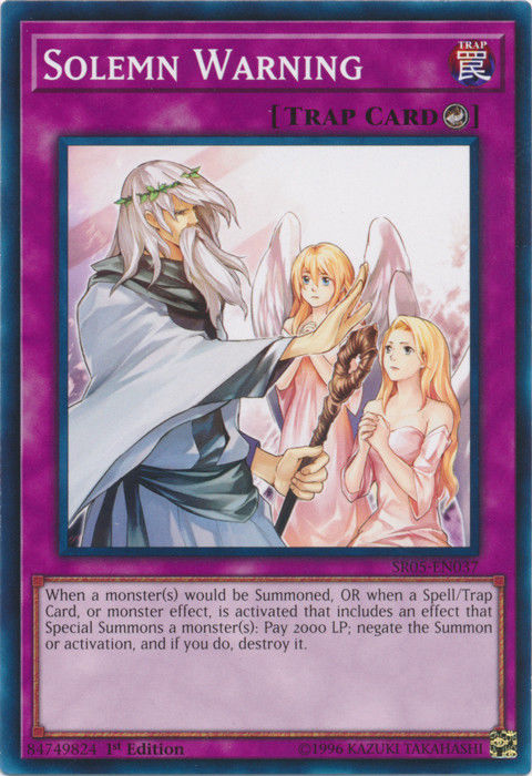Advertencia solemne [SR05-EN037] Común 