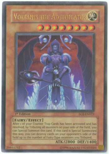 Voltanis el Adjudicador [EOJ-EN023] Ultra Raro 