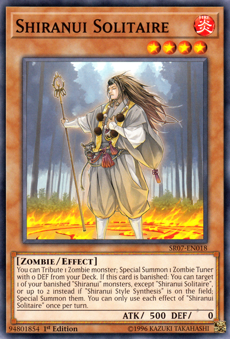 Solitario Shiranui [SR07-EN018] Común 