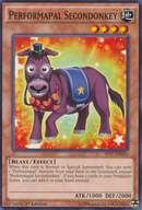 Performapal Secondonkey [SP17-EN025] Starfoil Raro 