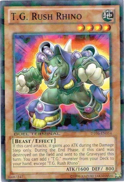 TG Rush Rhino [DT06-EN054] Común 