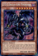 D/D/D Rey Dragón Pendragón [YS15-ENL00] Secreto Raro 