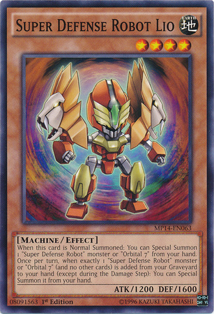 Robot de Superdefensa Lio [MP14-EN063] Común 