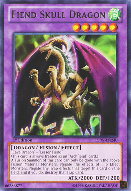 Dragón Calavera Demoníaca [LCJW-EN240] Raro 