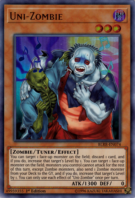 Uni-Zombie [BLRR-EN074] Ultra Raro 
