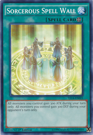 Muro de hechizos hechiceros [YS14-EN021] Común 