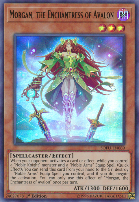 Morgan, la Hechicera de Avalon [SOFU-EN089] Ultra Rara 