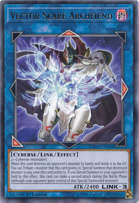 Vector Scare Archfiend [EXFO-EN040] Raro 