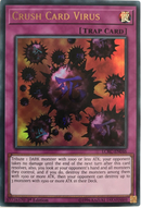Virus de la Carta Aplastante (Versión 1) [LCKC-EN046] Ultra Rara 