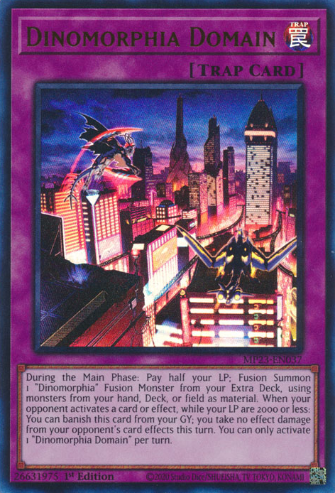Dominio Dinomorphia [MP23-EN037] Ultra Raro 