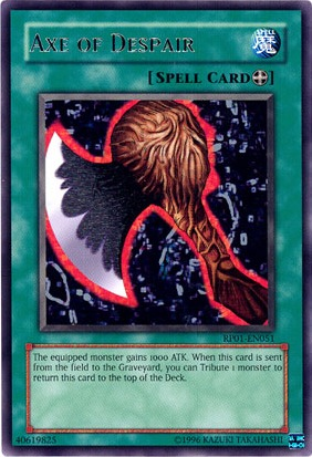 Hacha de la Desesperación [RP01-EN051] Rara 