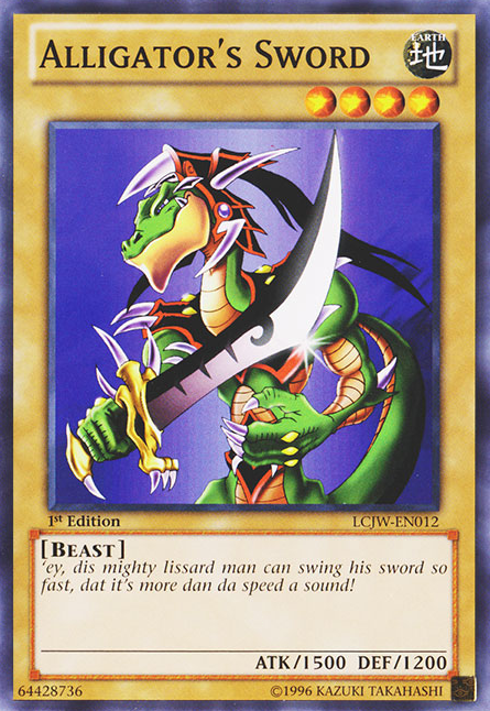 Espada de cocodrilo [LCJW-EN012] Común 
