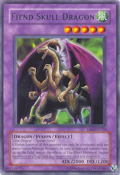 Dragón Calavera Infernal [DB2-EN154] Raro 