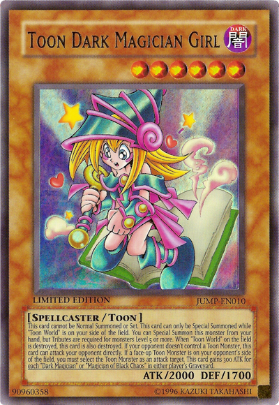 Chica Maga Oscura de Dibujos Animados [JUMP-EN010] Ultra Rara 