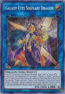 Dragón Solflare de Ojos Galácticos [MP19-EN188] Secreto Prismático Raro 