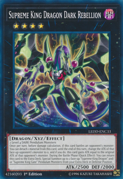 Dragón Rey Supremo Rebelión Oscura [LEDD-ENC33] Común 