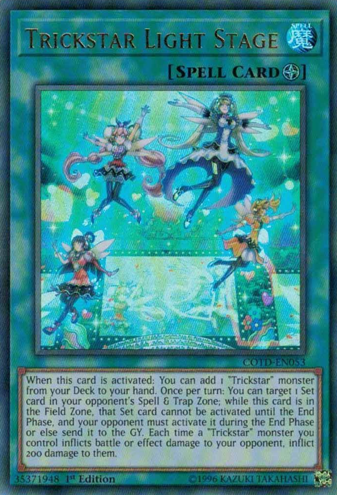 Escenario de luz Trickstar [COTD-EN053] Ultra Raro 