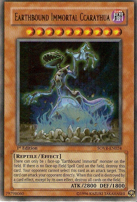 Ccarayhua inmortal terrenal [SOVR-EN024] Ultra rara 