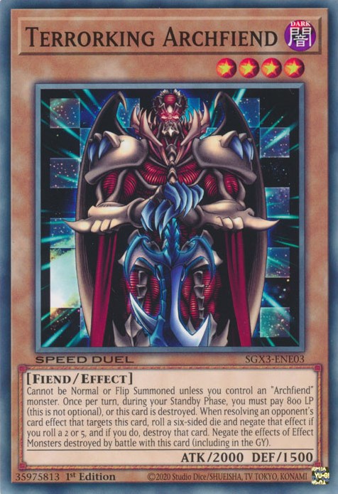 Archidemonio Terrorífico [SGX3-ENE03] Común 