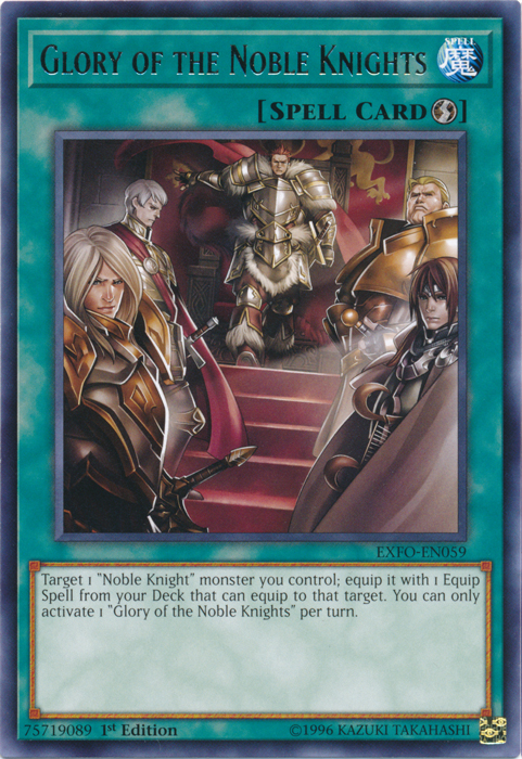 Gloria de los Caballeros Nobles [EXFO-EN059] Raro 