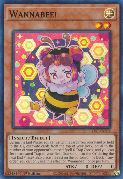 ¡Aspirante a abeja! [CYAC-EN031] Súper Raro 