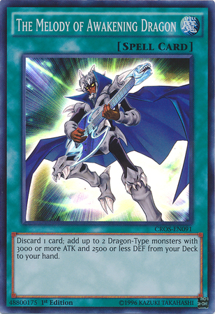 La melodía del dragón despierto [CROS-EN091] Súper rara 
