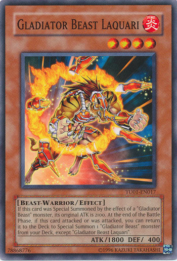 Bestia Gladiadora Laquari [TU01-EN017] Común 