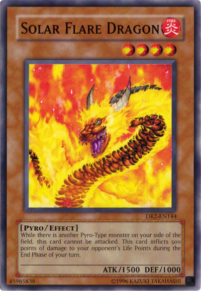 Dragón de llamarada solar [DR2-EN144] Común 