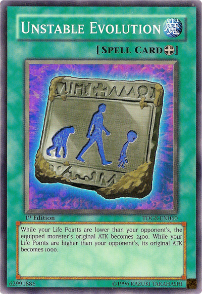 Evolución inestable [TDGS-EN060] Súper rara 