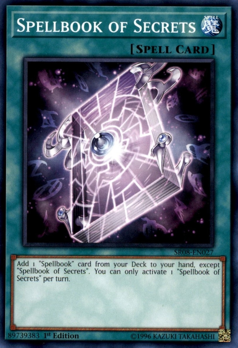 Libro de hechizos secretos [SR08-EN027] Común 