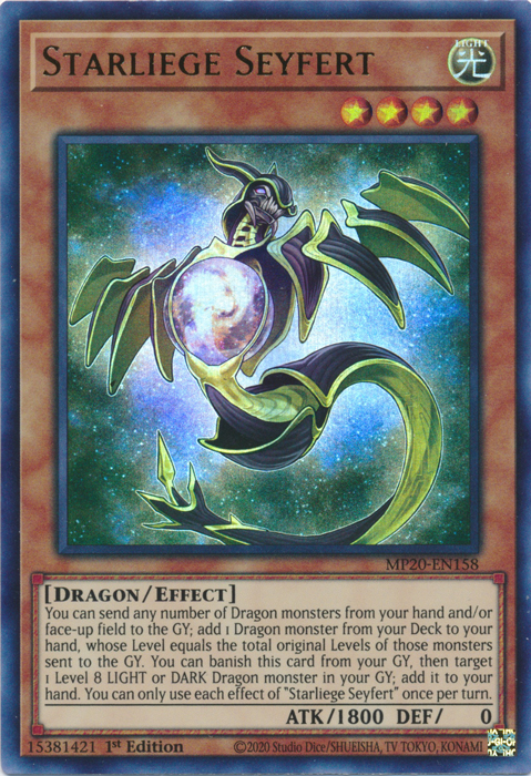 Starliege Seyfert [MP20-EN158] Ultra Raro 