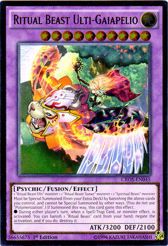 Bestia Ritual Ulti-Gaiapelio (UTR) [CROS-EN045] Rara Suprema 