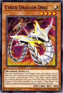 Cyber ​​Dragon Drei [LED3-EN020] Común 