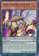 Zefraxa, Bestia de Fuego de los Nekroz [CROS-ENAE1] Súper Rara 