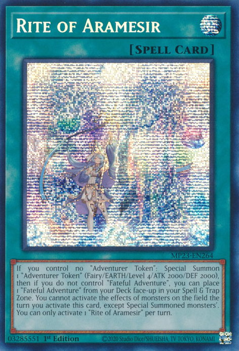 Rito de Aramesir [MP23-EN264] Secreto Prismático Raro 