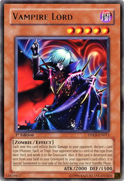 Señor Vampiro [DPKB-EN013] Raro 