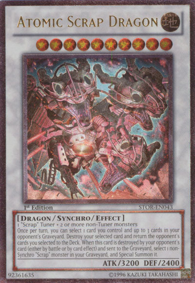 アトミック・スクラップ・ドラゴン [STOR-EN043] 究極レア